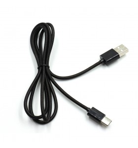 usb to Type-c plastic shell charger braid cable